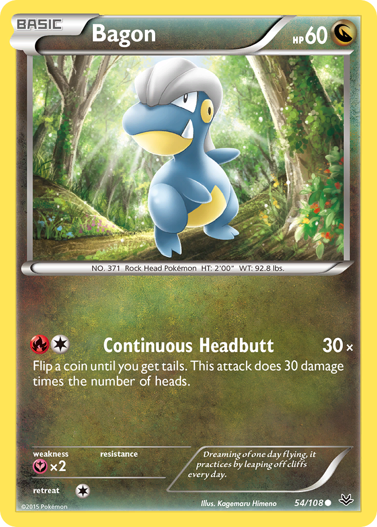 Bagon (54/108) [XY: Roaring Skies] | North Game Den