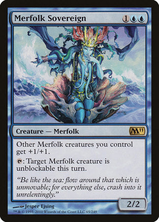 Merfolk Sovereign [Magic 2011] | North Game Den