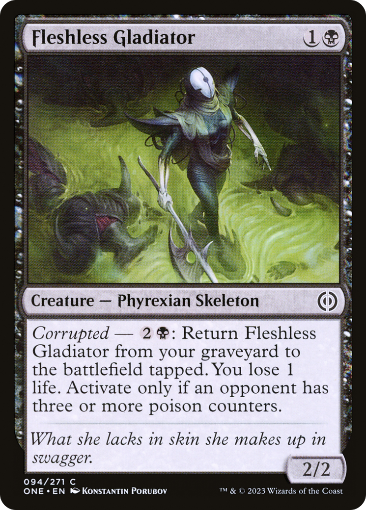 Fleshless Gladiator [Phyrexia: All Will Be One] | North Game Den