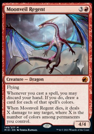 Moonveil Regent (Promo Pack) [Innistrad: Midnight Hunt Promos] | North Game Den