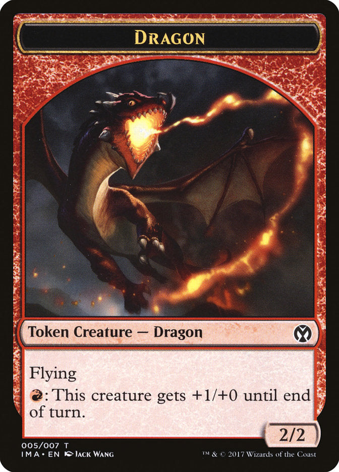 Dragon (005/007) [Iconic Masters Tokens] | North Game Den