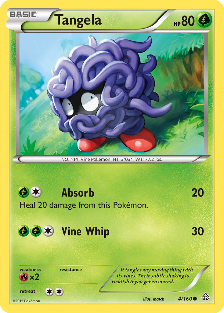 Tangela (4/160) [XY: Primal Clash] | North Game Den