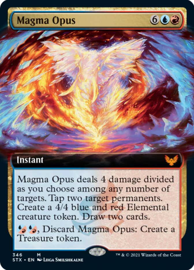 Magma Opus (Extended) [Strixhaven: School of Mages] | North Game Den