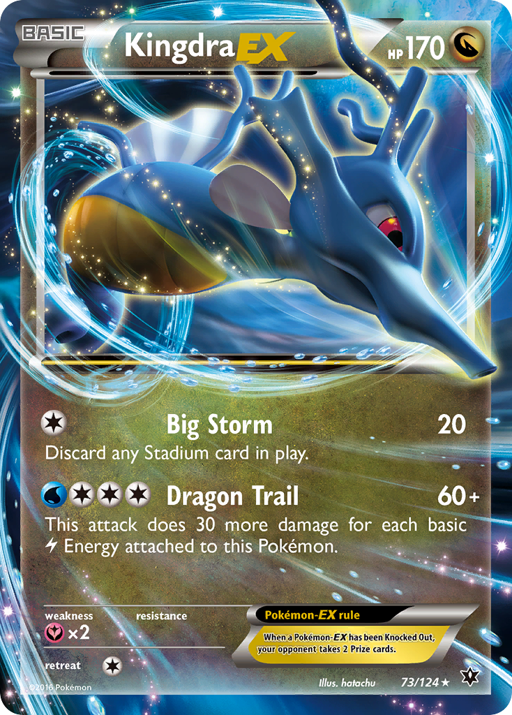 Kingdra EX (73/124) [XY: Fates Collide] | North Game Den