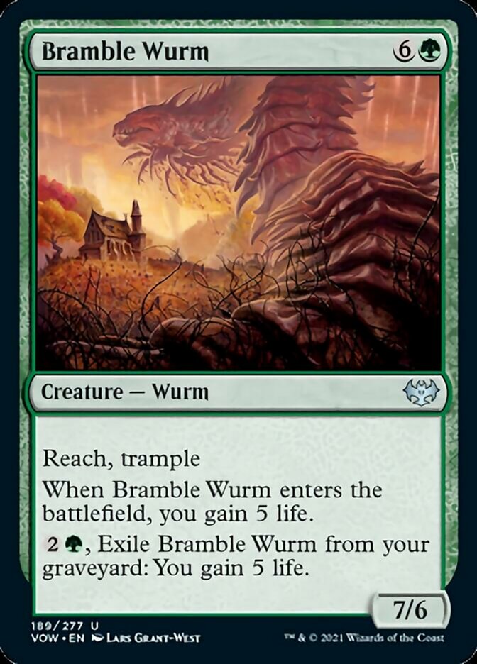 Bramble Wurm [Innistrad: Crimson Vow] | North Game Den