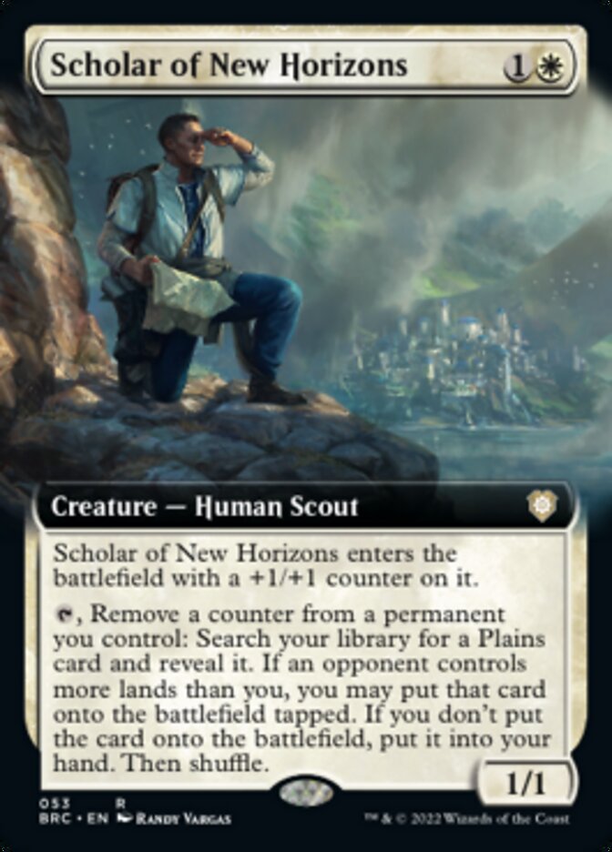 Scholar of New Horizons (Extended Art) [The Brothers' War Commander] | North Game Den