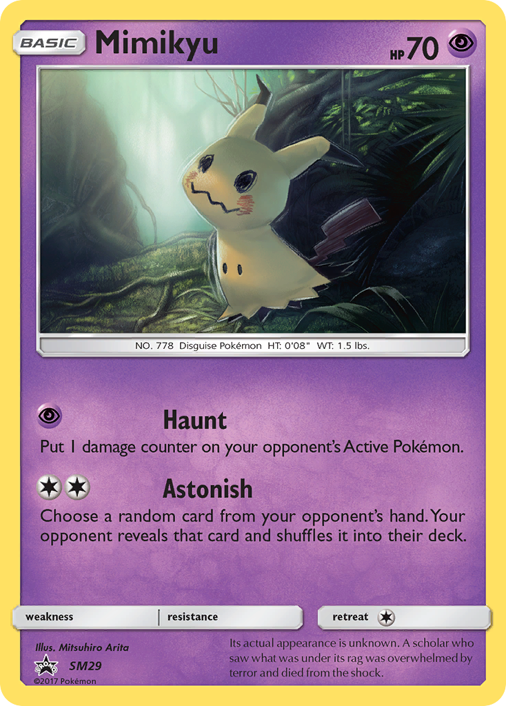 Mimikyu (SM29) [Sun & Moon: Black Star Promos] | North Game Den