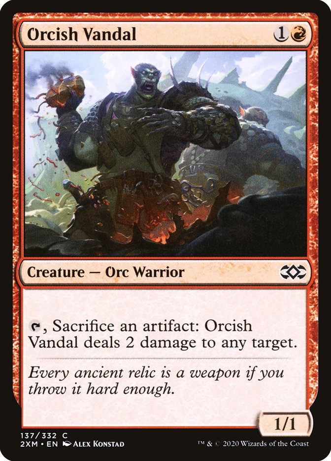 Orcish Vandal [Double Masters] | North Game Den