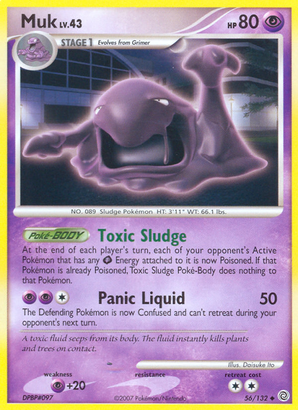 Muk (56/132) [Diamond & Pearl: Secret Wonders] | North Game Den