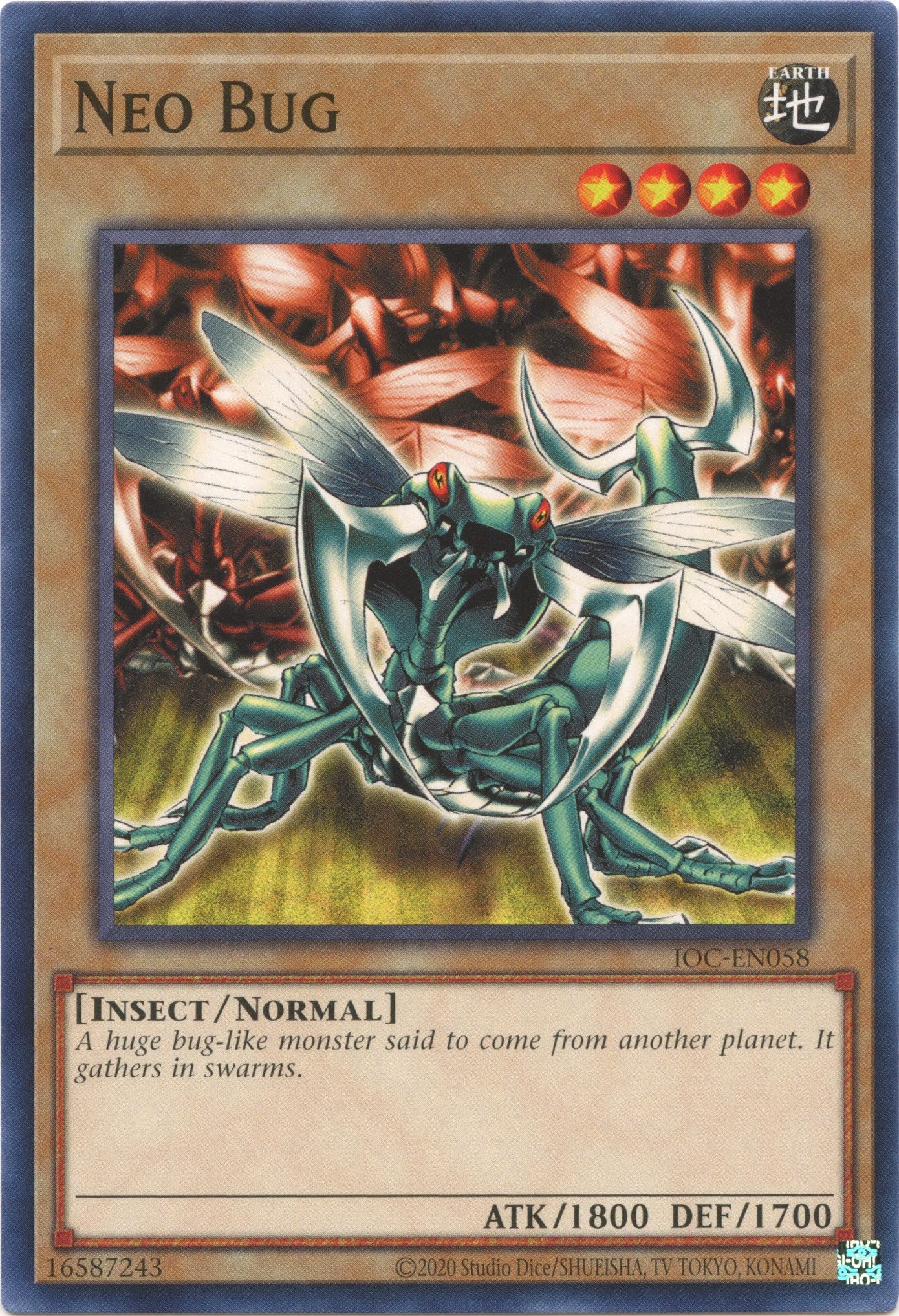 Neo Bug (25th Anniversary) [IOC-EN058] Common | North Game Den