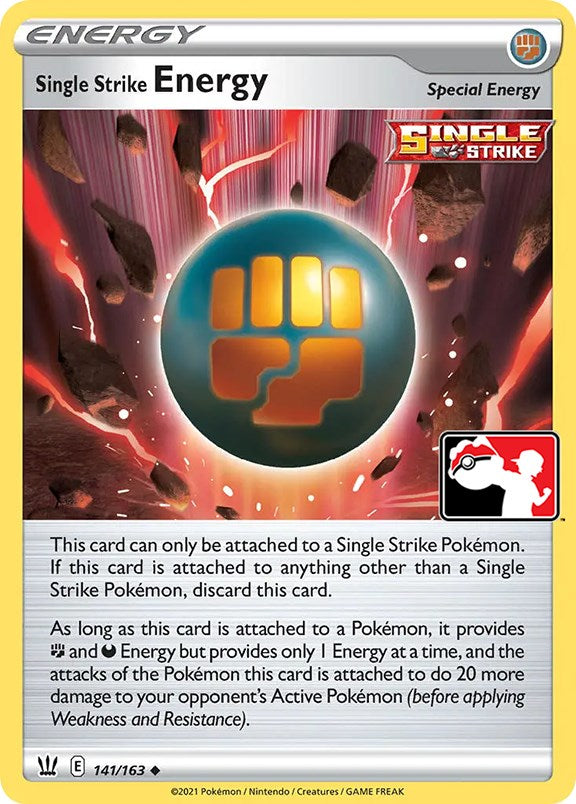 Single Strike Energy (141/163) [Prize Pack Series Two] | North Game Den