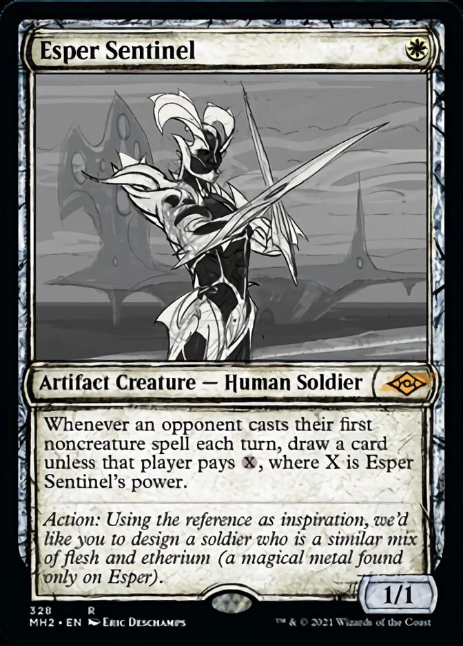 Esper Sentinel (Sketch) [Modern Horizons 2] | North Game Den
