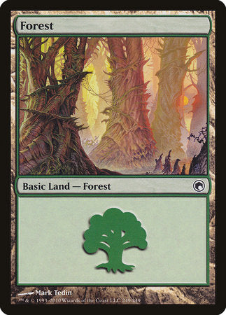 Forest (249) [Scars of Mirrodin] | North Game Den