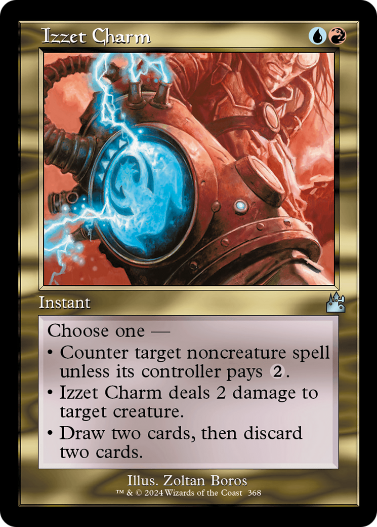 Izzet Charm (Retro Frame) [Ravnica Remastered] | North Game Den