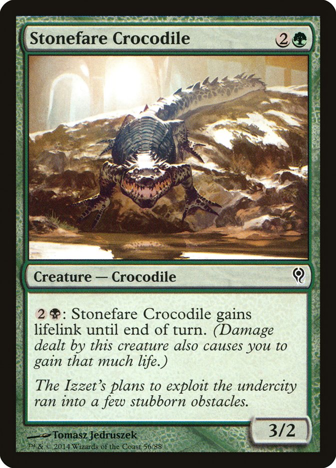 Stonefare Crocodile [Duel Decks: Jace vs. Vraska] | North Game Den