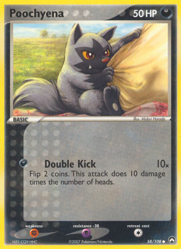Poochyena (58/108) [EX: Power Keepers] | North Game Den