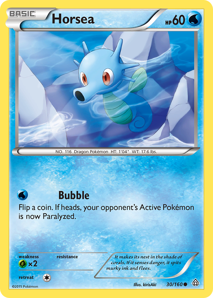 Horsea (30/160) [XY: Primal Clash] | North Game Den