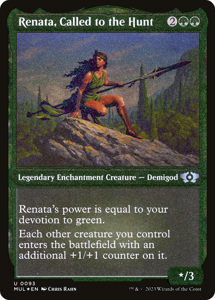 Renata, Called to the Hunt (Foil Etched) [Multiverse Legends] | North Game Den