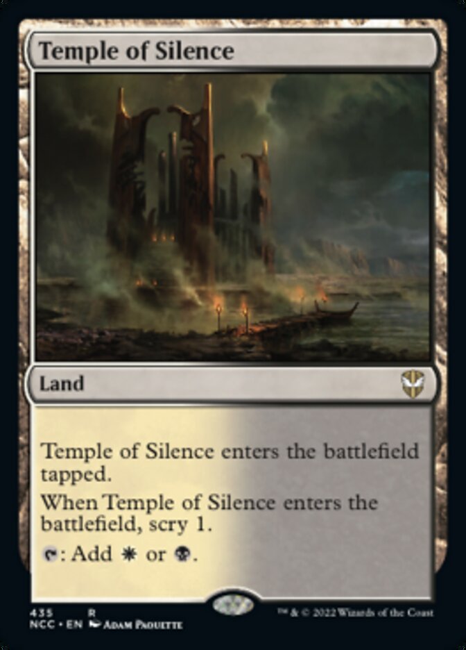 Temple of Silence [Streets of New Capenna Commander] | North Game Den