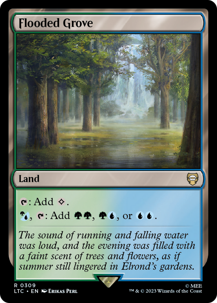 Flooded Grove [The Lord of the Rings: Tales of Middle-Earth Commander] | North Game Den