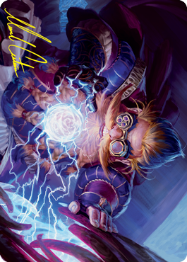 Storm-Kiln Artist Art Card (Gold-Stamped Signature) [Strixhaven: School of Mages Art Series] | North Game Den