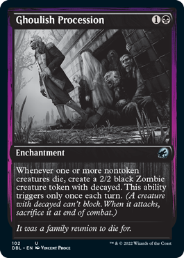 Ghoulish Procession [Innistrad: Double Feature] | North Game Den