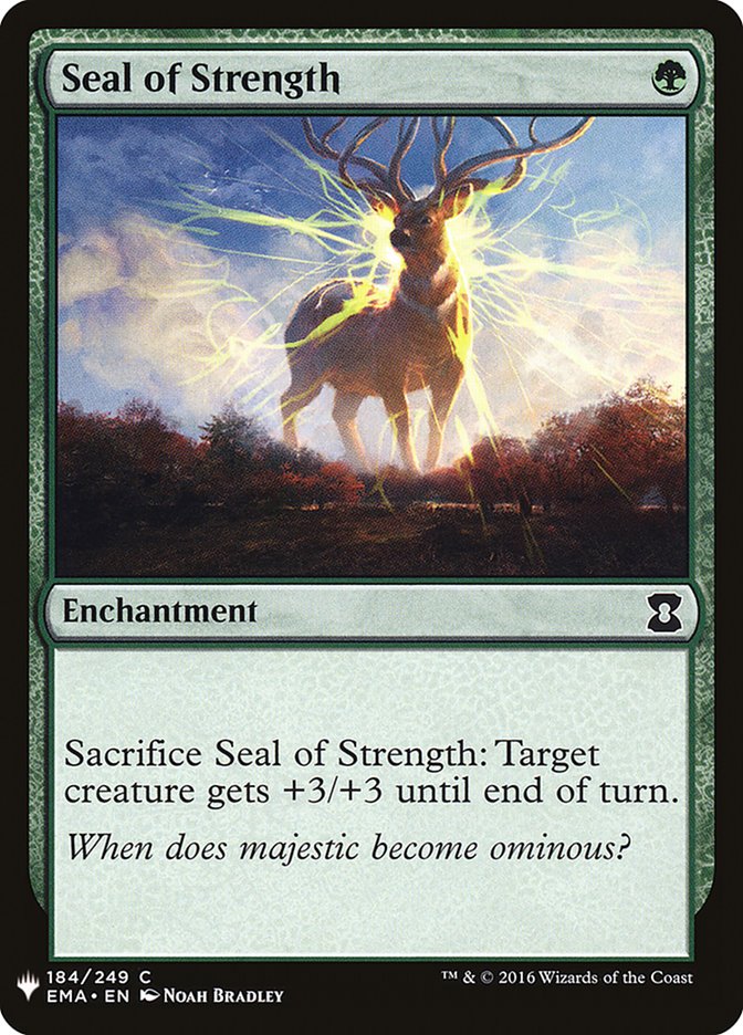 Seal of Strength [Mystery Booster] | North Game Den