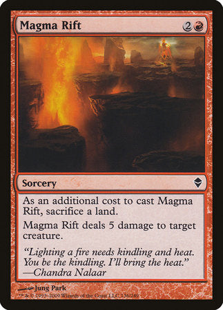 Magma Rift [Zendikar] | North Game Den