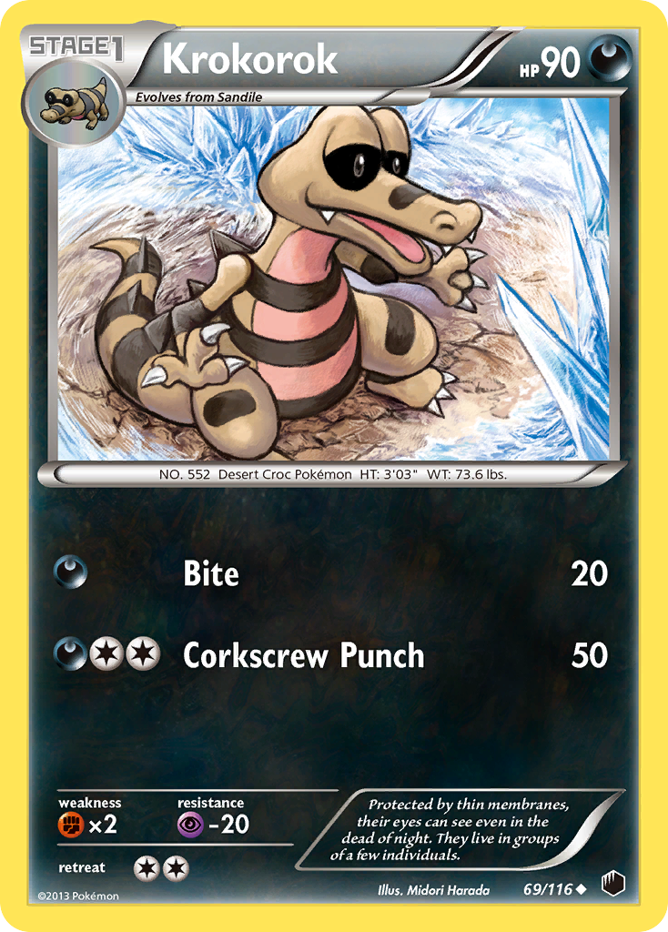 Krokorok (69/116) [Black & White: Plasma Freeze] | North Game Den