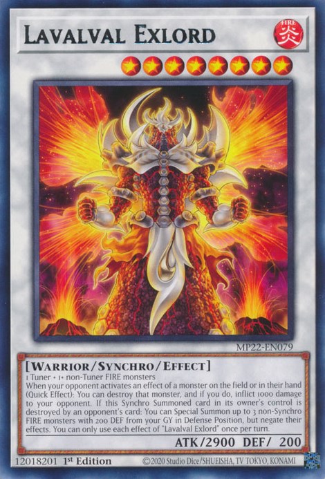 Lavalval Exlord [MP22-EN079] Rare | North Game Den