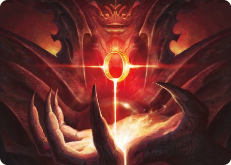 Sol Ring Art Card [The Lord of the Rings: Tales of Middle-earth Art Series] | North Game Den