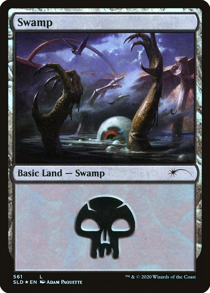 Swamp (Witchcraft) (561) [Secret Lair Drop Promos] | North Game Den