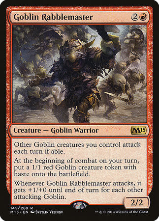 Goblin Rabblemaster [Magic 2015] | North Game Den