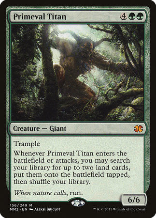 Primeval Titan [Modern Masters 2015] | North Game Den