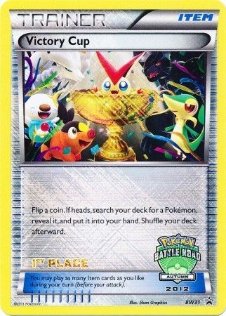 Victory Cup (BW31) (1st Autumn 2012) [Black & White: Black Star Promos] | North Game Den