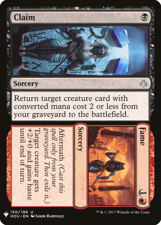 Claim // Fame [Mystery Booster] | North Game Den