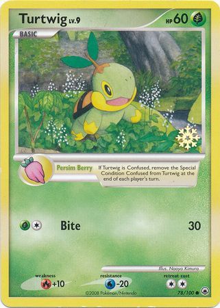 Turtwig (78/100) [Countdown Calendar Promos] | North Game Den