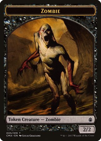 Zombie Token (005) [Commander Anthology Tokens] | North Game Den