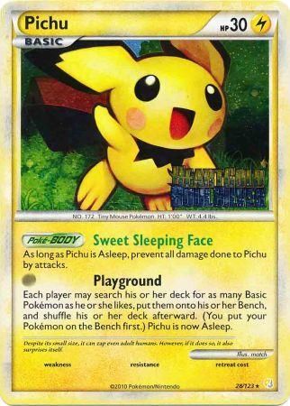 Pichu (28/123) (Prerelease Promo) [Nintendo: Black Star Promos] | North Game Den