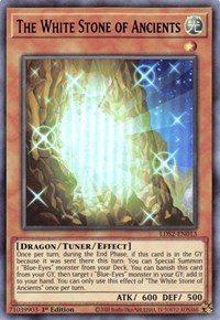 The White Stone of Ancients (Blue) [LDS2-EN013] Ultra Rare | North Game Den