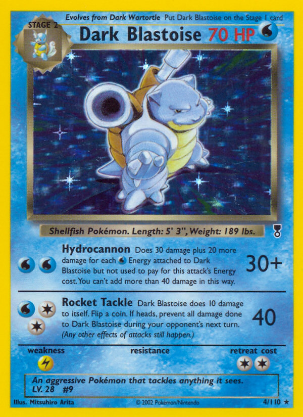 Dark Blastoise (4/110) [Legendary Collection] | North Game Den