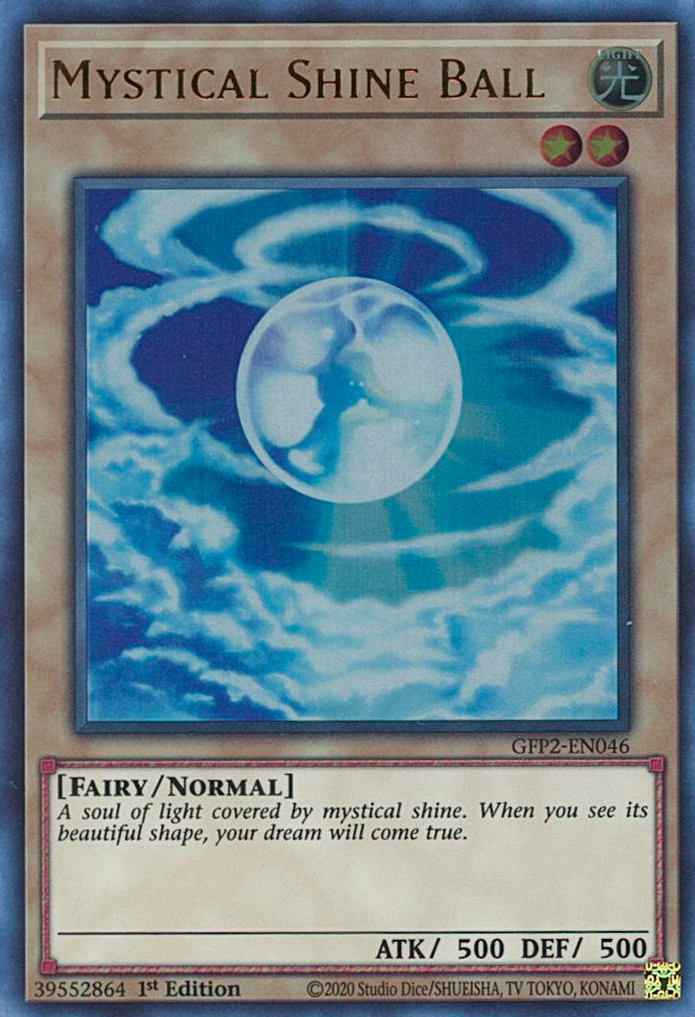 Mystical Shine Ball [GFP2-EN046] Ultra Rare | North Game Den