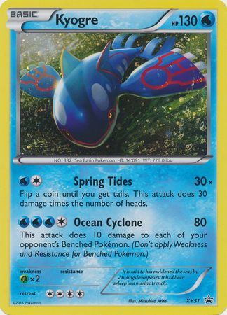 Kyogre (XY51) (Jumbo Card) [XY: Black Star Promos] | North Game Den