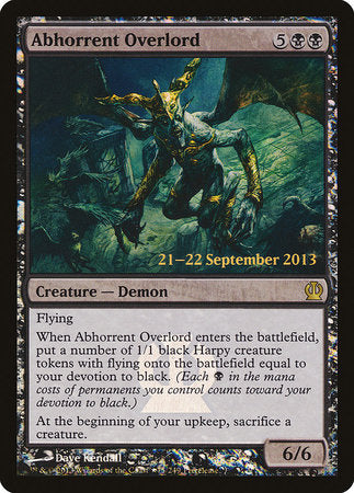 Abhorrent Overlord [Theros Promos] | North Game Den
