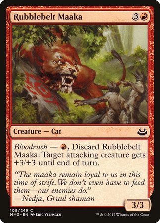 Rubblebelt Maaka [Modern Masters 2017] | North Game Den