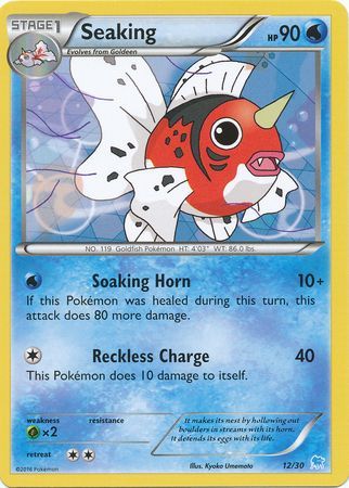 Seaking (12/30) [XY: Trainer Kit 3 - Suicune] | North Game Den