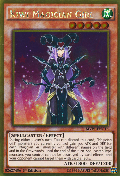 Kiwi Magician Girl [MVP1-ENG16] Gold Rare | North Game Den