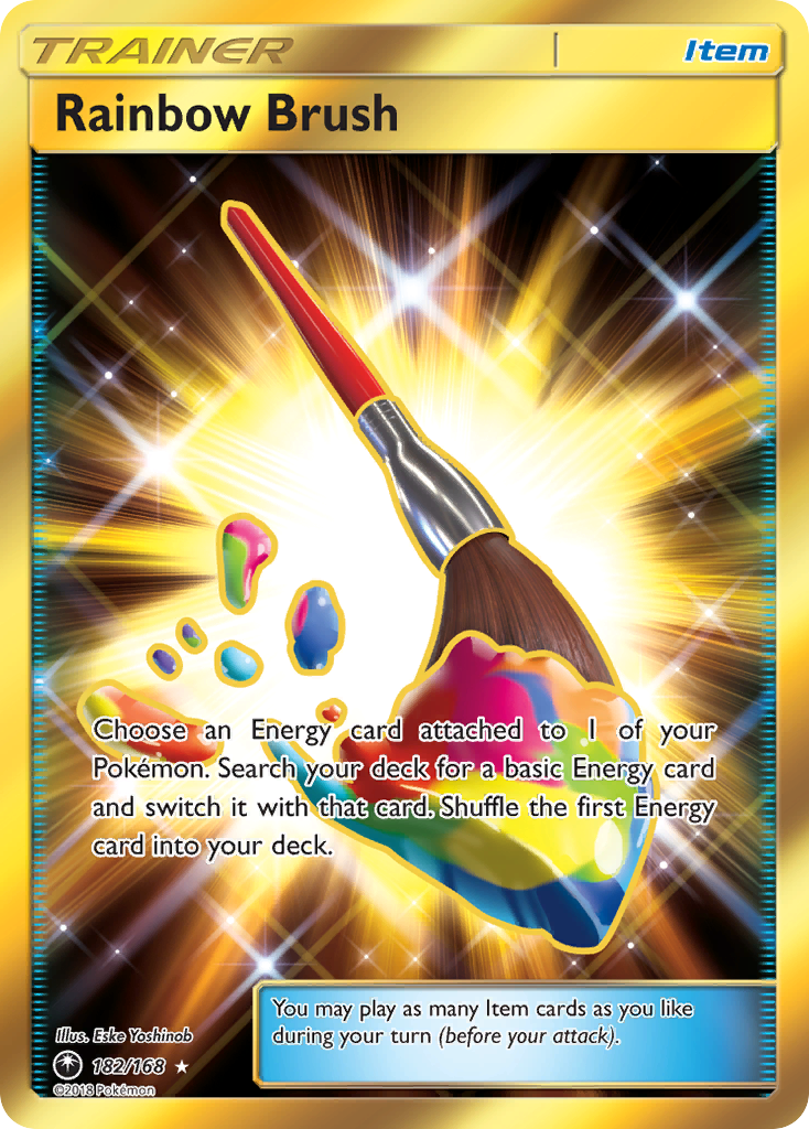 Rainbow Brush (182/168) [Sun & Moon: Celestial Storm] | North Game Den