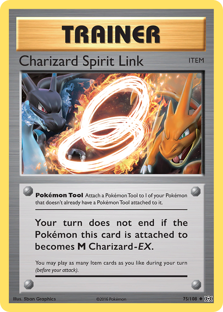 Charizard Spirit Link (75/108) [XY: Evolutions] | North Game Den