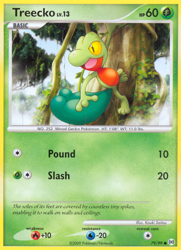 Treecko (79/99) [Platinum: Arceus] | North Game Den